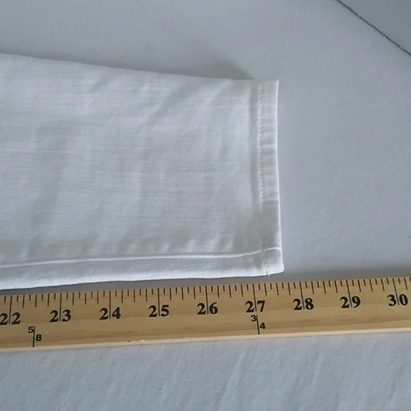 Madewell Womens High Rise Skinny Jeans Pure white size 32 NEW WITH TAGS summer - Picture 8 of 13